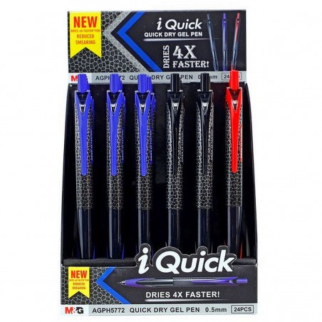 DŁUGOPIS ŻELOWY iQUICK SZYBKOSCHNĄCY  .