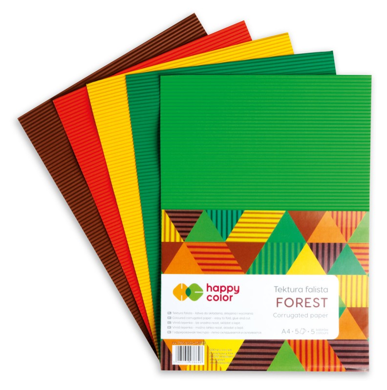 TEKTURA FALISTA A4 5 FOREST   .