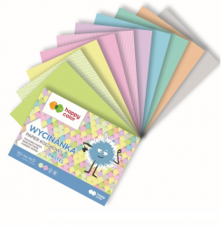 WYCINANKI A4 10 KOLOR HAPPY...