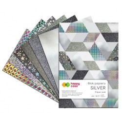 BLOK SILVER A4/10 150-230g  .
