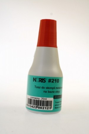 TUSZ DO STEMPLI METALOWYCH NORIS 210 CZARNY  .