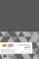 PIANKA A4 5ark SZARY HAPPY...