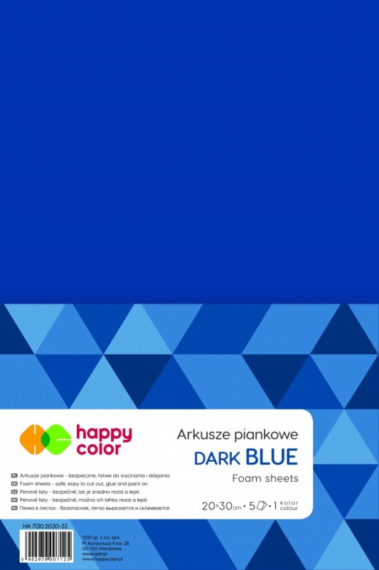 PIANKA A4 5ark GRANAT HAPPY COLOR  .