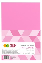 PIANKA A4 5ark PASTEL PINK...