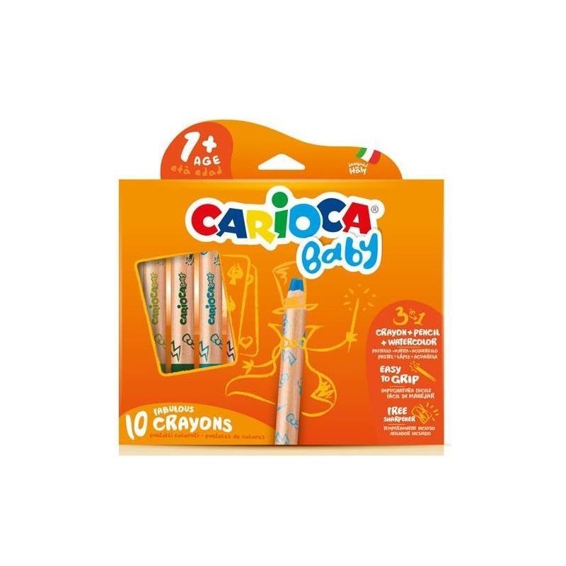 KREDKI CARIOCA BABY 10 3W1  . wycof