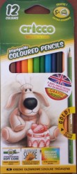 KREDKI CRICCO 12 TRÓJKĄTNE   .