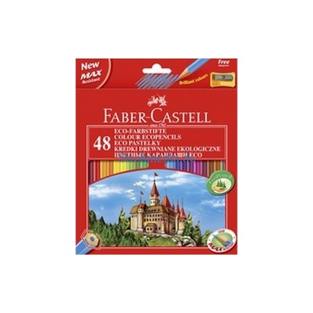 KREDKI FABER CASTELL ZAMEK 48 KOL.  .