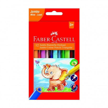 KREDKI FABER CASTELL 12 ECOPEN JUMBO  .
