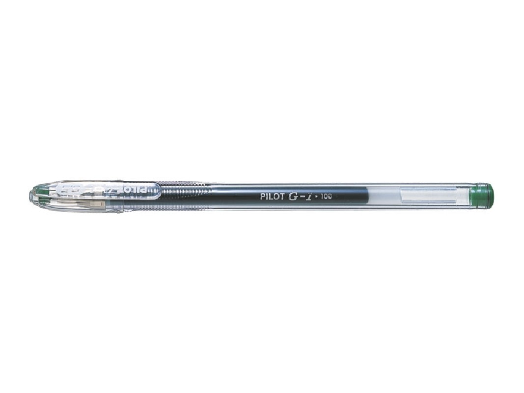 PIÓRO ŻELOWE PILOT G1 ZIELONE .
