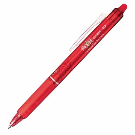 PIÓRO KUL.PILOT FRIXION CLICKER 0,7 CZERWONY  .