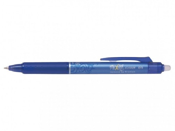 PIÓRO PILOT FRIXION CLICKER 0,5 ( NOWY) NIEBIES  .