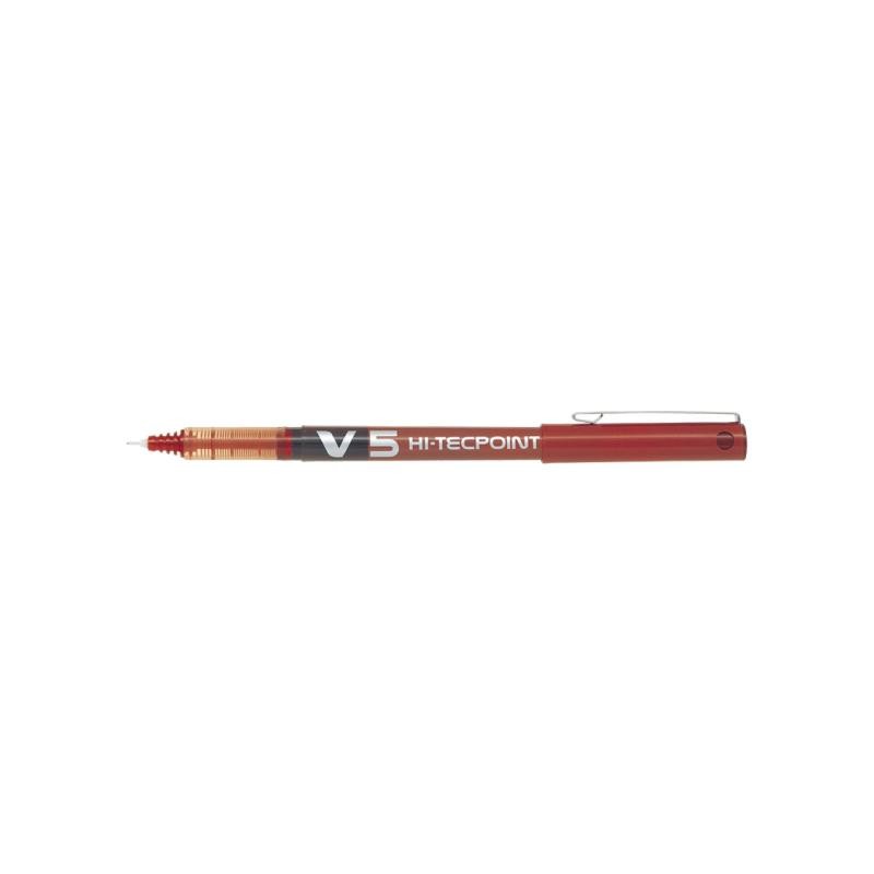 CIENKOPIS PILOT V5 CZERWONY  .
