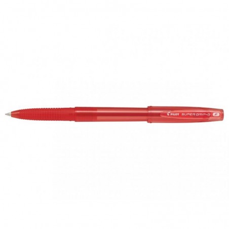 DŁUGOPIS PILOT SUPER GRIP "G" ZAT. CZERWONY  .