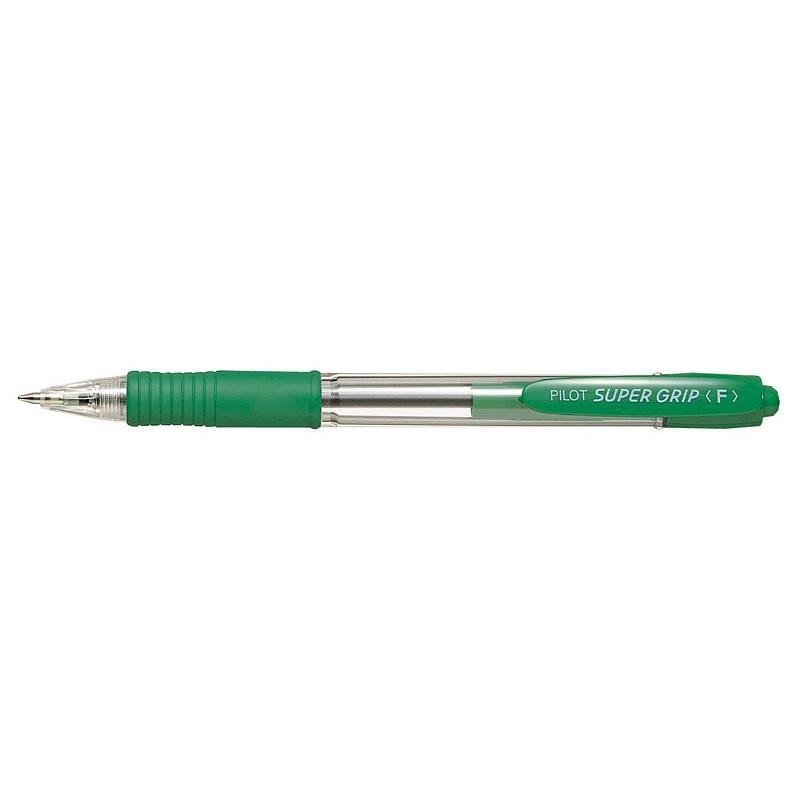 DŁUGOPIS PILOT SUPER GRIP ZIELONY .