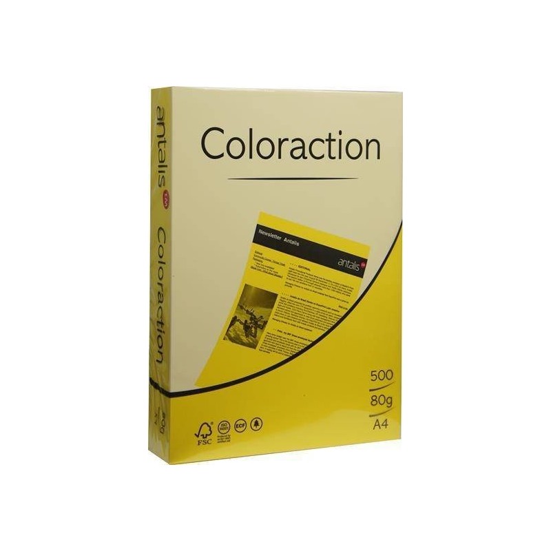 PAPIER KOL.A4/160 SEVILLA ŻÓŁTY  .