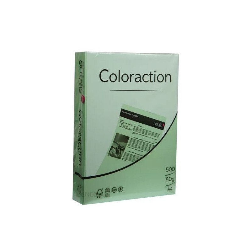 PAPIER KOL.A4/160 ZIELONY FOREST 382086  .