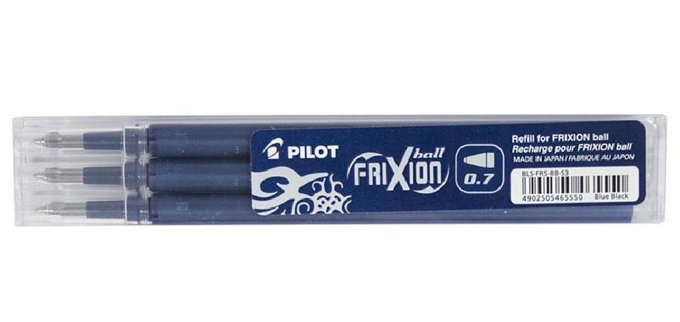 WKŁAD DO PILOT FRIXION 0,5 NOWY BLUE BLACK .