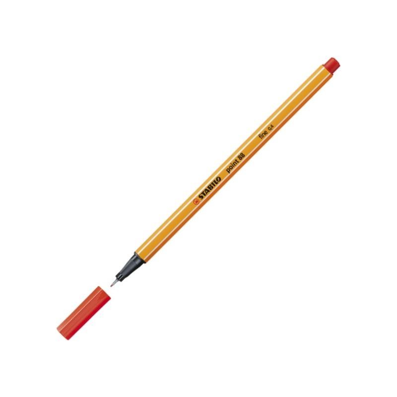 CIENKOPIS STABILO 88/48 KARMIN  .