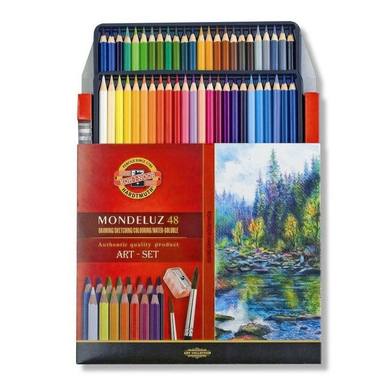 KREDKI AKWARELE 48 KOL. MONDELUZ KOH 3713  .