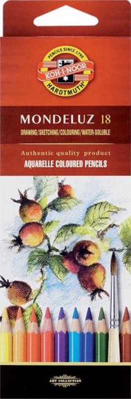 KREDKI AKWARELE 18 KOL. MONDELUZ KOH 3717  .