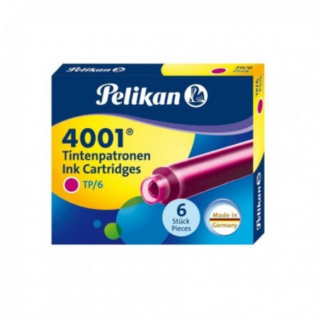 NABOJE PELIKAN a'6 RÓŻOWE  .