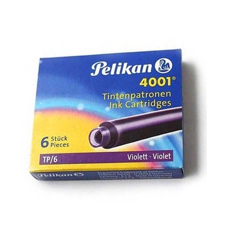 NABOJE PELIKAN a'6 FIOLETOWE  .