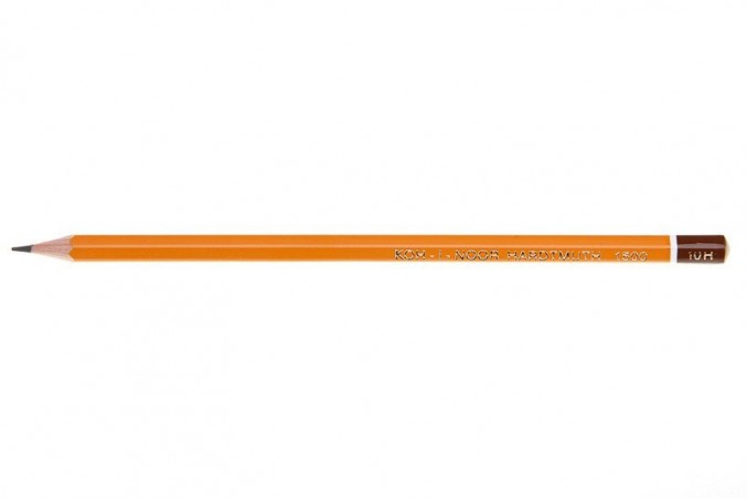 OŁÓWEK TECH.KOH-I-NOOR ŻÓŁTY 1500 10H   .