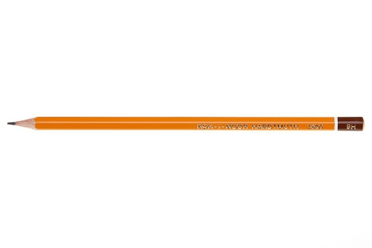 OŁÓWEK TECH.KOH-I-NOOR ŻÓŁTY 1500 9H   .