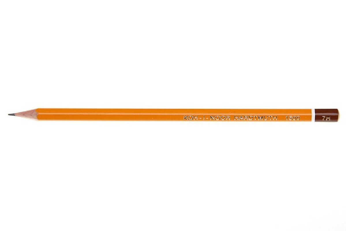 OŁÓWEK TECH.KOH-I-NOOR ŻÓŁTY 1500 7H   .