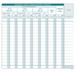 EWID.VAT POMYŁEK Z KASY REJ.A4 VU73  .