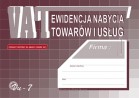 EWID.VAT NABYCIA TOW. A4 VU7  . 2020