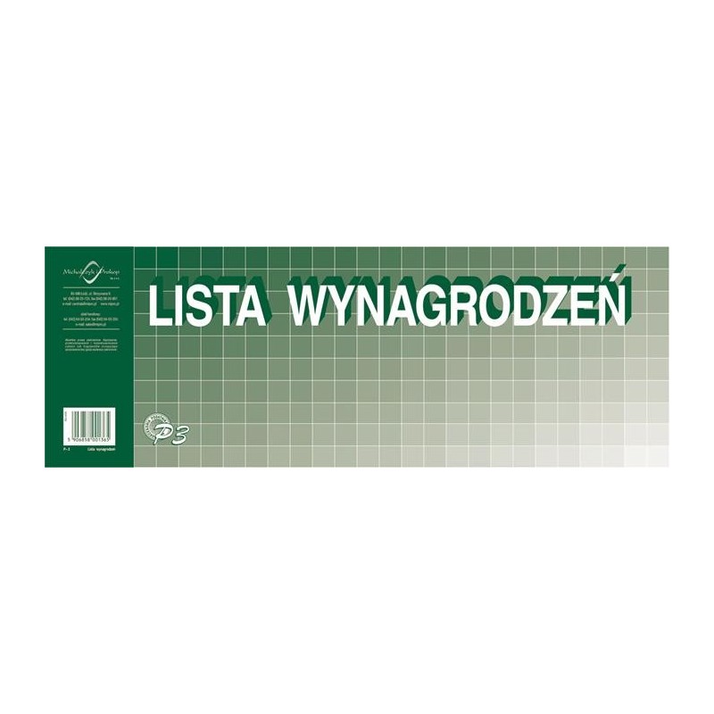 LISTA WYNAGRODZEŃ 1/2 A3 P03-M  .