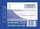 ZAŚW. W SPR.CZASU WOLNEGO OD JAZDY 813-5  .