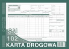 KARTA DROGOWA A4 KD 801-1  .