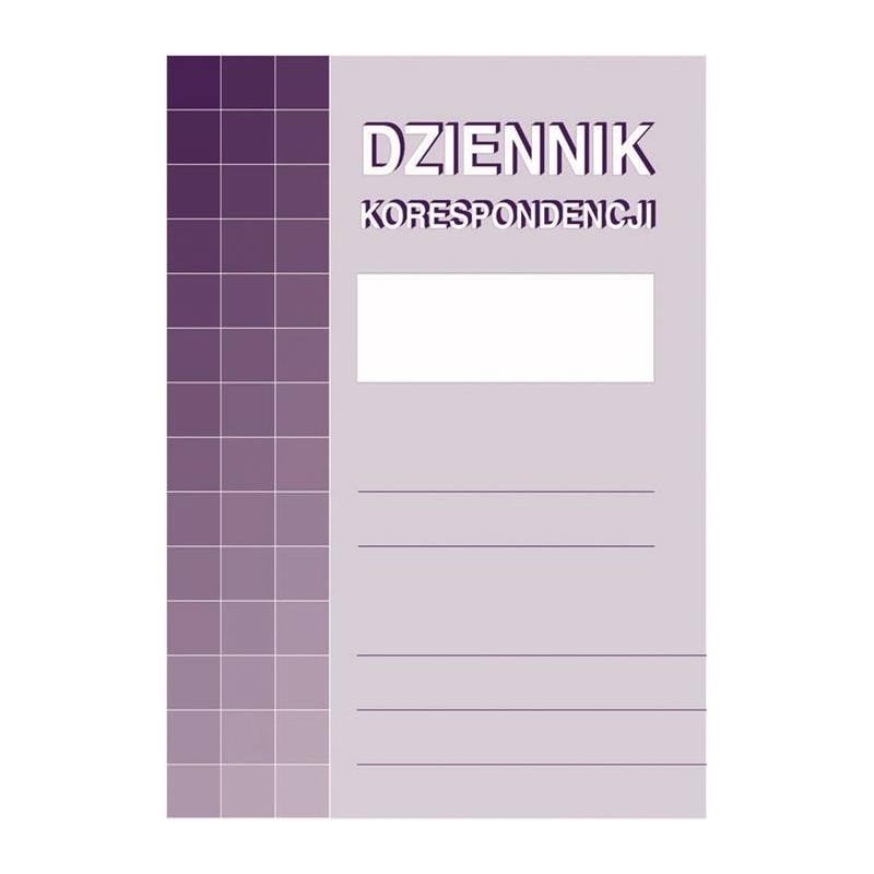 DZIENNIK KORESPONDENCJI A4 701-1  .