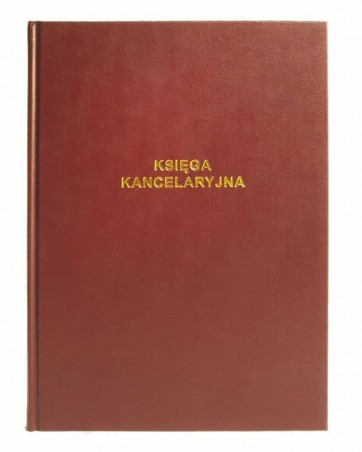 KSIĄŻKA KANCELARYJNA 700-B PŁÓTNO  . 2017