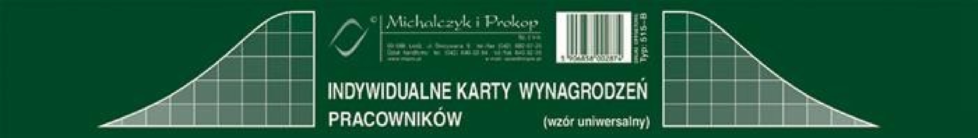 INDYWID. KARTA WYNAGRODZEŃ 515-B  . 2018