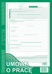 UMOWA O PRACĘ A4 500-1  .