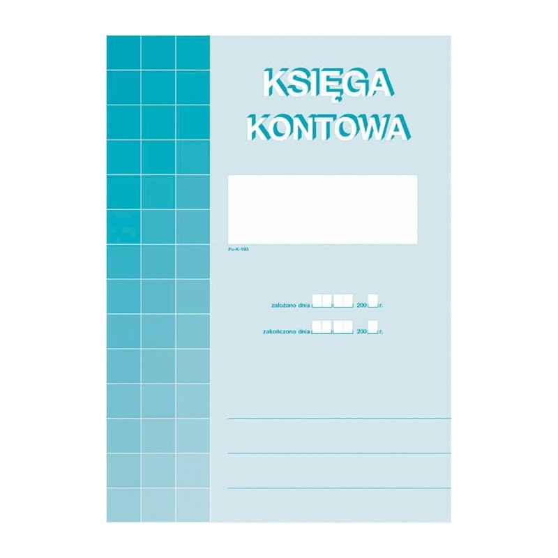 KSIĘGA KONTOWA 430-1 A4  . 2022