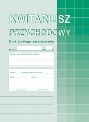 KWITARIUSZ PRZYCHODÓW A5...