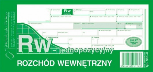 RW 383-8 1/3 A4...