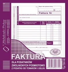 FAKTURA 204-4 2/3 A5...