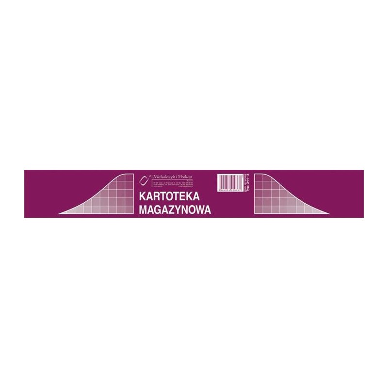 KARTOTEKA MAGAZYNOWA 344-3 50ark.  .