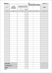 EWIDENCJA SPRZEDAŻY A5 K4  .