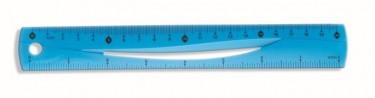 LINIJKA 20cm TETIS ELASTYCZNA BL020  .